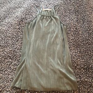 High neck tank top